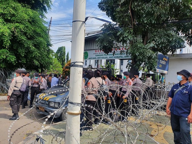 pengamanan sidang rizieq syihab