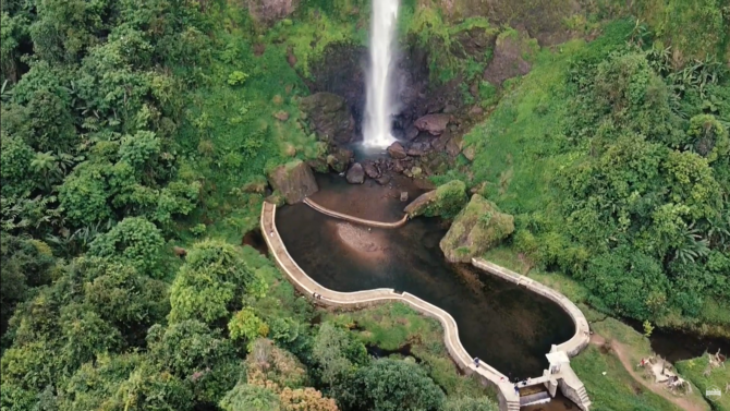 curug ngebul cianjur