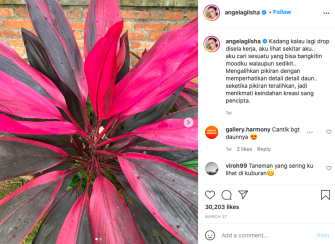 tak selalu semangat ini cara angela gilsha pemain sinetron samudra cinta atasi drop