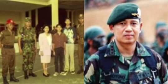 Jarang Terekspos, Potret Kolonel SBY Jadi Komandan Upacara 17 Agustus di Istana