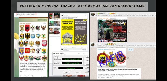 temuan bnpt terkait kelompok teroris di media sosial