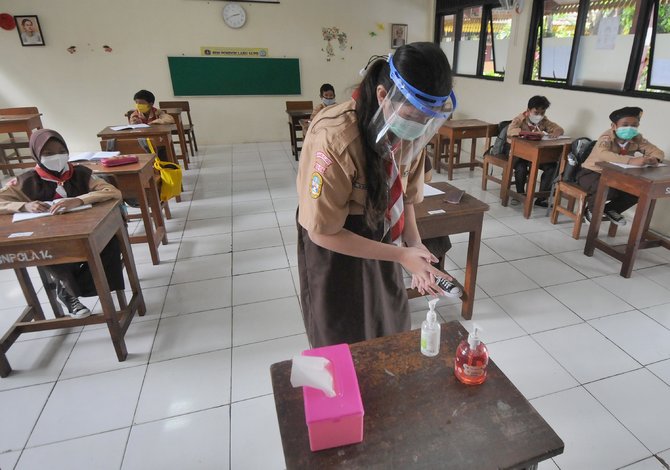 uji coba pembelajaran tatap muka di jakarta