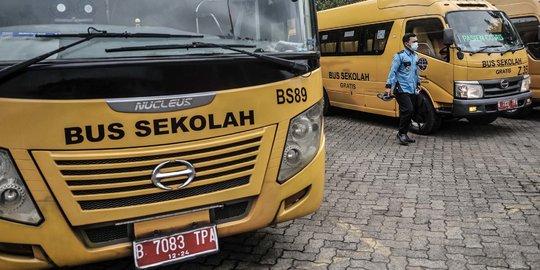 Pemprov DKI Sediakan Bus Sekolah untuk Cegah Murid Berkerumun Usai Belajar