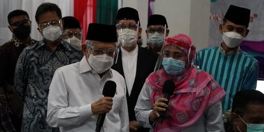 Ma'ruf Amin Ungkap Langkah Strategis Pengembangan Industri Produk Halal