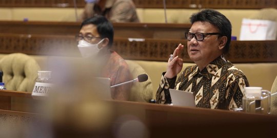 Bahas RUU ASN, MenPAN-RB Tjahjo Kumolo Raker dengan Komisi II DPR