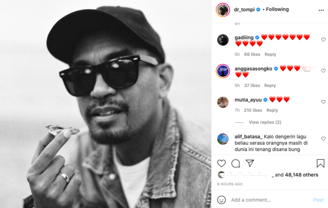 mengenang setahun kepergian glenn fredly tompi ungkap rasa rindu