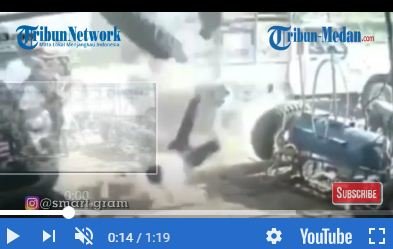 tidak benar video bom bunuh diri di medan