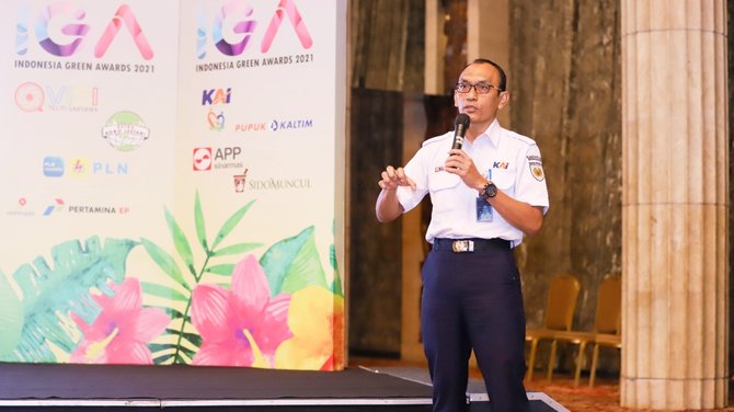 kai raih 8 penghargaan di ajang indonesia green awards 2021