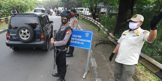 Cegah Pemudik, Polri Lakukan Penyekatan di 333 Titik