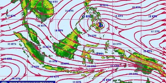 BMKG Sebut Siklon Tropis Seroja Menjauh dari Indonesia