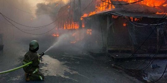 35 Pasar Tradisional Terbakar Sepanjang 2021