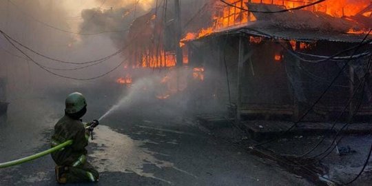 Pemprov DKI Diminta Bikin Pasar Darurat Pengganti Pasar Kambing yang Terbakar