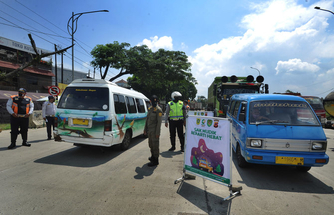 pos pengawasan larangan mudik