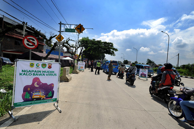 pos pengawasan larangan mudik