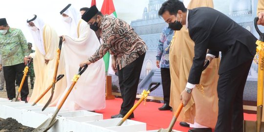 Sebulan usai Ground Breaking, Pembangunan Masjid Sheikh Zayed Solo Belum Dimulai