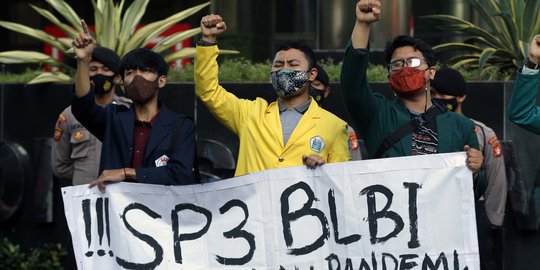 Geruduk KPK, Mahasiswa Tolak Penerbitan SP3 Kasus BLBI