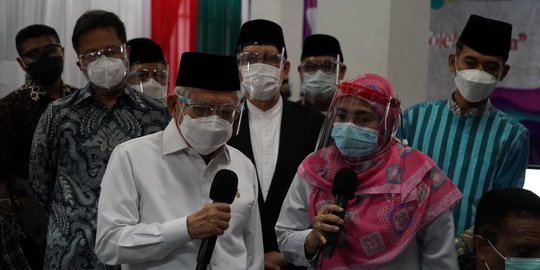 Wapres Ma'ruf Amin Ajak Umat Islam Salat Tarawih dan Tadarus di Rumah