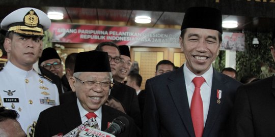 Perbandingan Tingkat Kepuasan Jokowi dan Ma'ruf Amin: Bidang Hukum dan Ekonomi