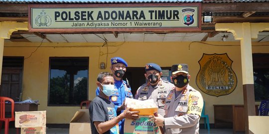 1.958 Personel Polri Dikerahkan Bantu Penanganam Banjir di NTT