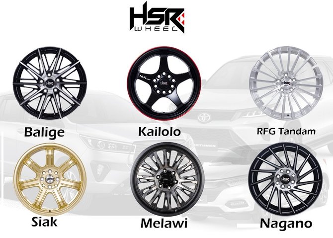 hsr wheel menyediakan pelek untuk mobil mobil penerima relaksasi ppnbm
