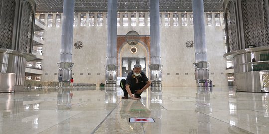 Ramadan, Masjid Istiqlal Dibuka untuk Salat Tarawih