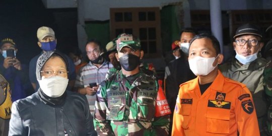 Mensos Janjikan Penuhi Fasilitas Pengungsian Warga Lumajang Terdampak Gempa Malang
