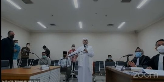 Rizieq Syihab Dikabarkan Sehat untuk Jalani Sidang Lanjutan Kasus Kerumunan