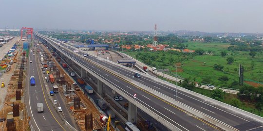 Tol Layang Jakarta-Cikampek Resmi Ganti Nama Jadi Jalan Sheikh Mohammed Bin Zayed