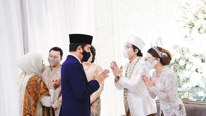 terungkap ini alasan presiden jokowi datang ke acara pernikahan atta dan aurel