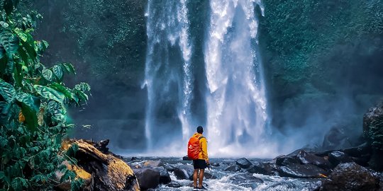 Menyusuri Pesona Air Terjun Kembar Tiu Teja di Lereng Rinjani