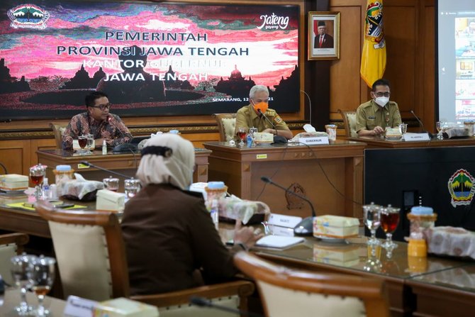 ganjar pranowo persiapan antisipasi mudik lebaran 2021