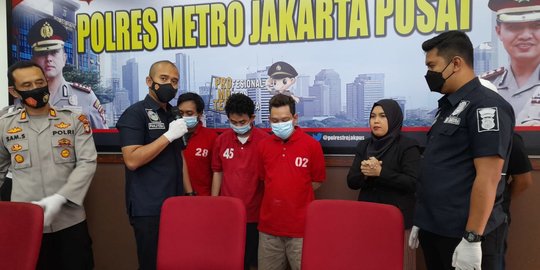 Menyamar Jadi Pembeli, Polisi Tangkap 3 Penjual Narkoba di Jakarta Pusat