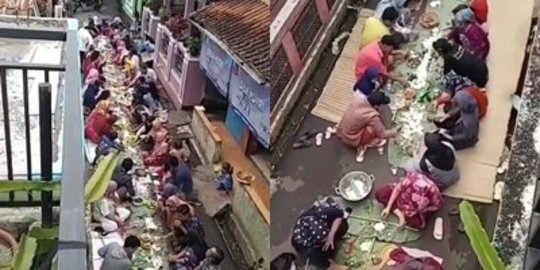 Viral Video Warga Sekampung Ngeliwet Sambut Ramadhan, Netizen Tekankan Soal Corona