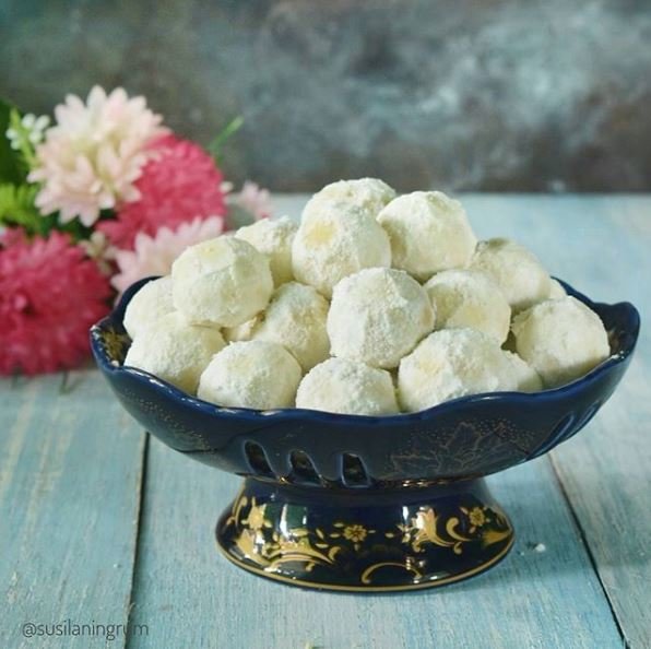 10 resep putri salju manis dan lembut camilan khas saat ramadan