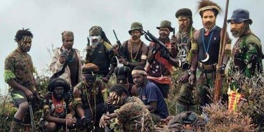 TNI-Polri Kejar KKB Penembak Tukang Ojek di Puncak Papua