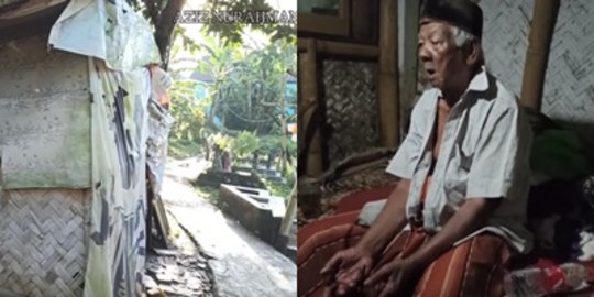 Kisah Abah Sarji  Berusia 102 Tahun Tinggal di Kuburan, Alasannya Demi Menebus Dosa