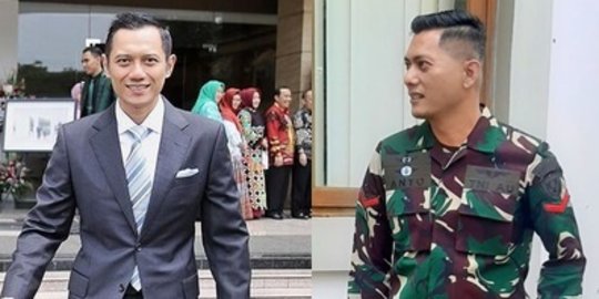 Potret Tampan Kopda Anto, Prajurit TNI AU Disebut Mirip Agus Yudhoyono