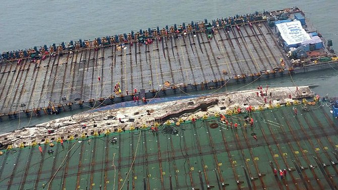 peristiwa 16 april tragedi tenggelamnya kapal sewol korea selatan 7 tahun lalu