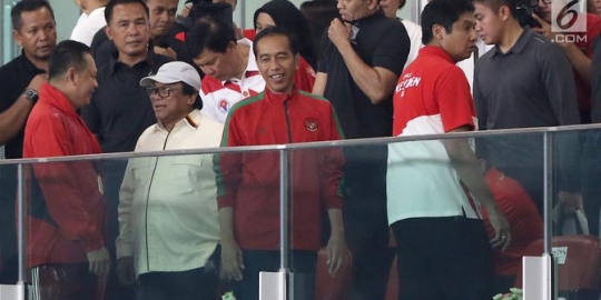 Presiden Jokowi Diam-diam Saksikan Keseruan Piala Menpora di Indosiar, Perintahkan Liga 1 Segera Dis