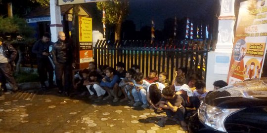 Remaja di Medan Tawuran, 23 Orang Diamankan Polisi