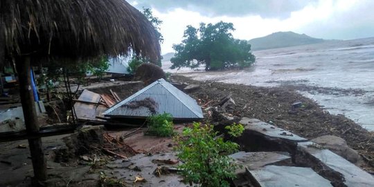 Pemkab Kupang Catat 152 Rumah Warga Hanyut Terbawa Banjir Bandang