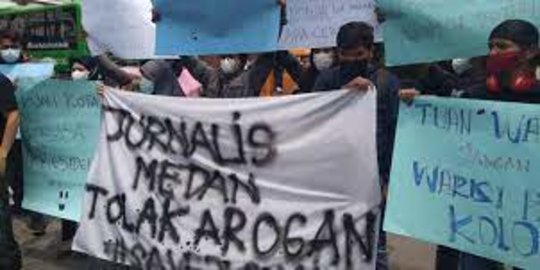 Jurnalis Medan Demo Buntut Pengusiran Saat Hendak Wawancara Wali Kota, Ini Faktanya