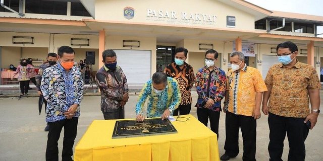 Wali Kota Tarakan Resmikan Pasar Rakyat Bais Kampung Empat