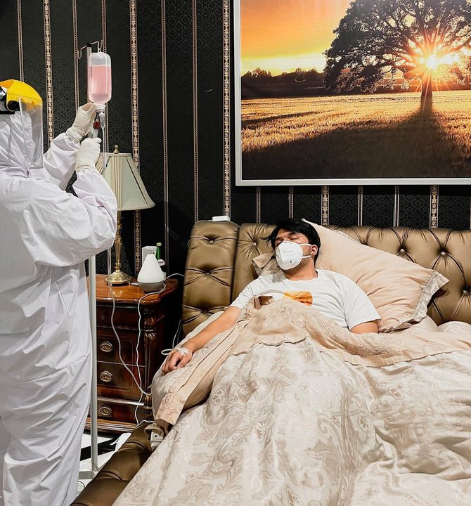 thariq halilintar positif covid 19