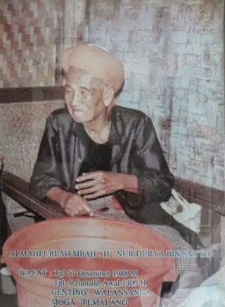 kiai nur durya walangsanga