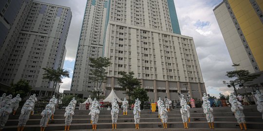 1.510 Pasien Covid-19 Masih Dirawat di RSD Wisma Atlet