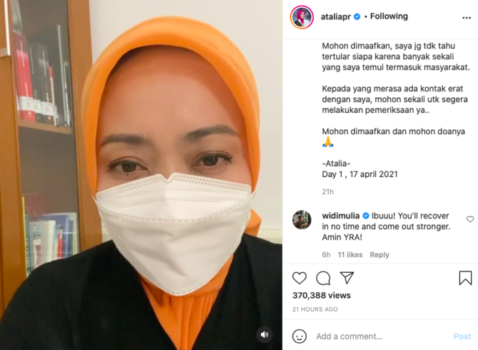 istri dinyatakan positif covid 19 ridwan kamil lakukan ini sampai bikin terharu