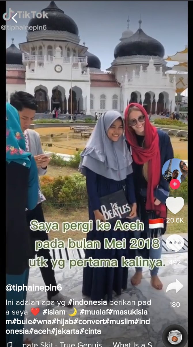 viral cerita wanita perancis jadi mualaf dan nikahi pria aceh