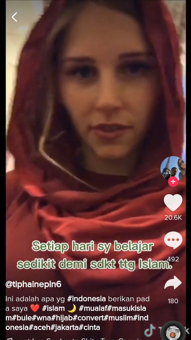 viral cerita wanita perancis jadi mualaf dan nikahi pria aceh