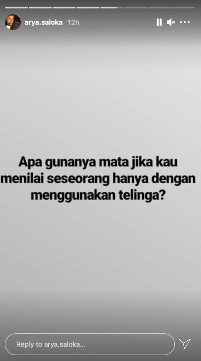 curhatan arya saloka dan sang istri jadi sorotan ini isinya